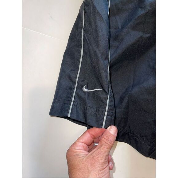Nike Mens Athletic Shorts Black Drawstring Elastic Waist Activewear Size L Large - Picture 7 of 9